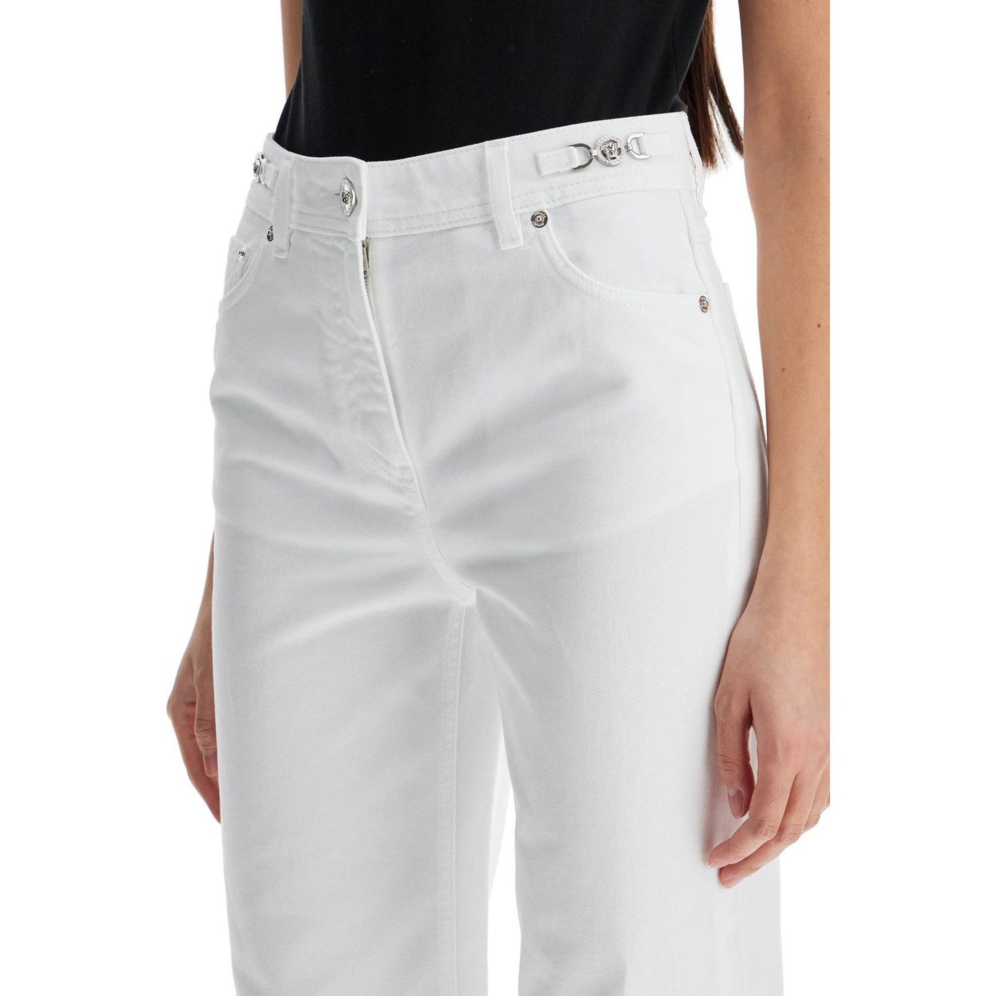 Versace medusa '95 straight leg jeans Jeans Versace Light Gray