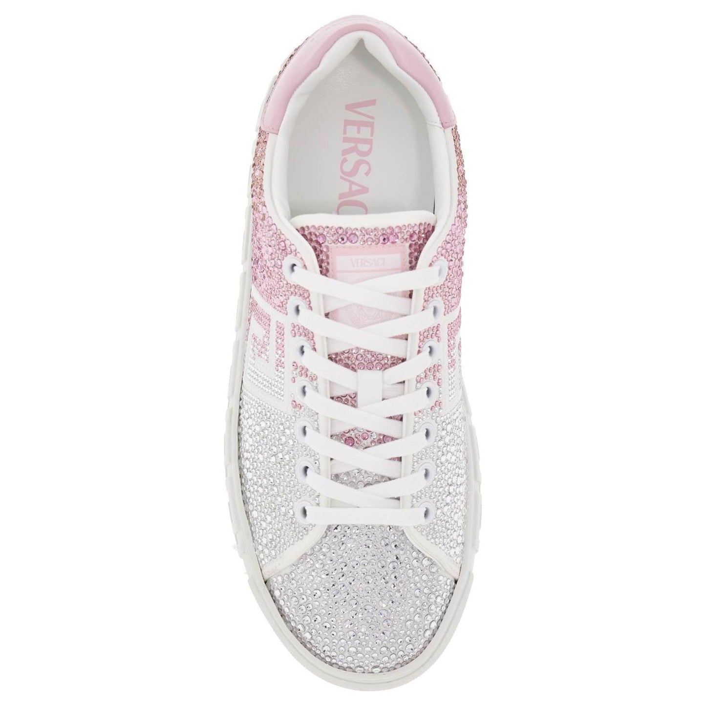 Versace "greca sneakers with gradient Sneakers Versace Light Gray