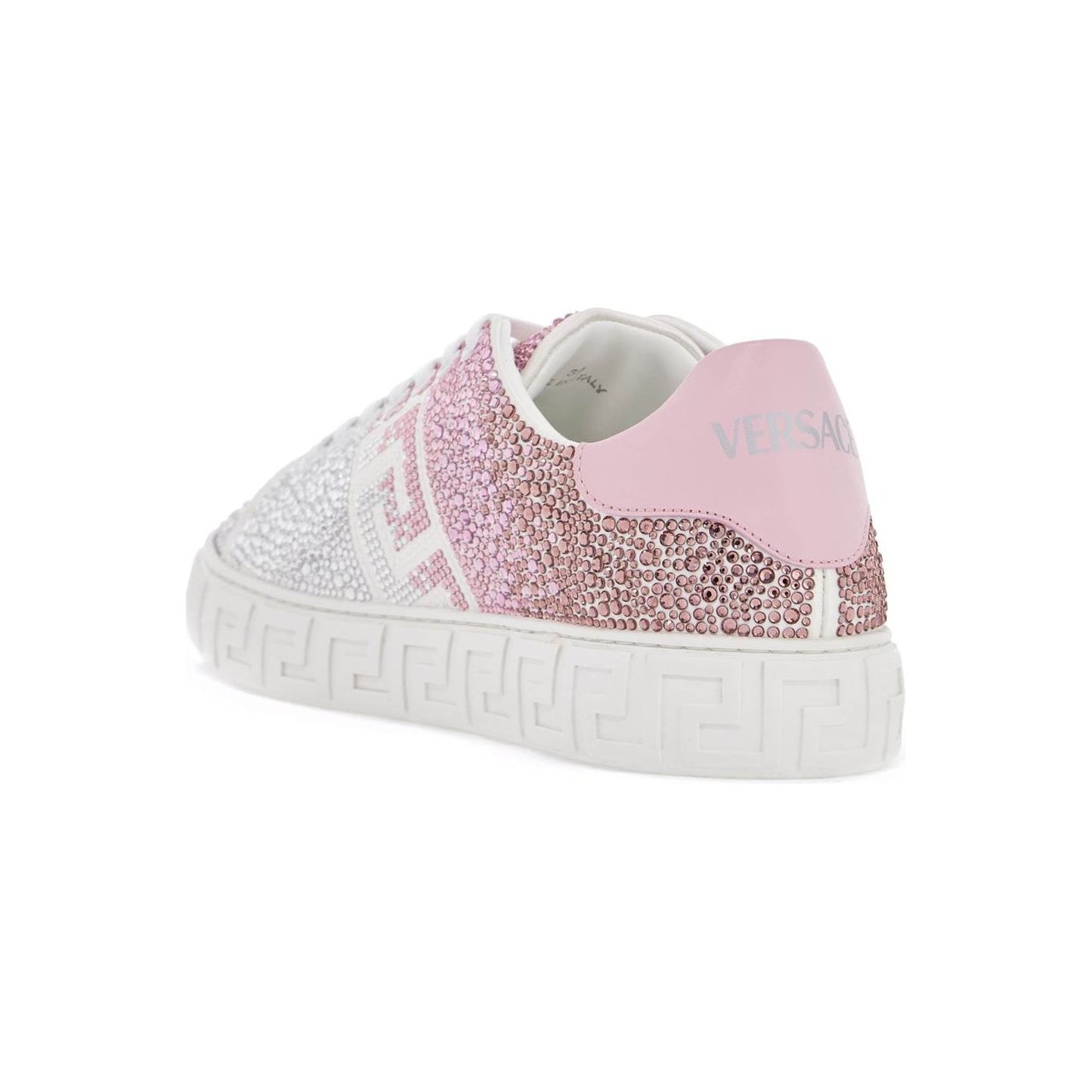 Versace "greca sneakers with gradient Sneakers Versace Light Gray