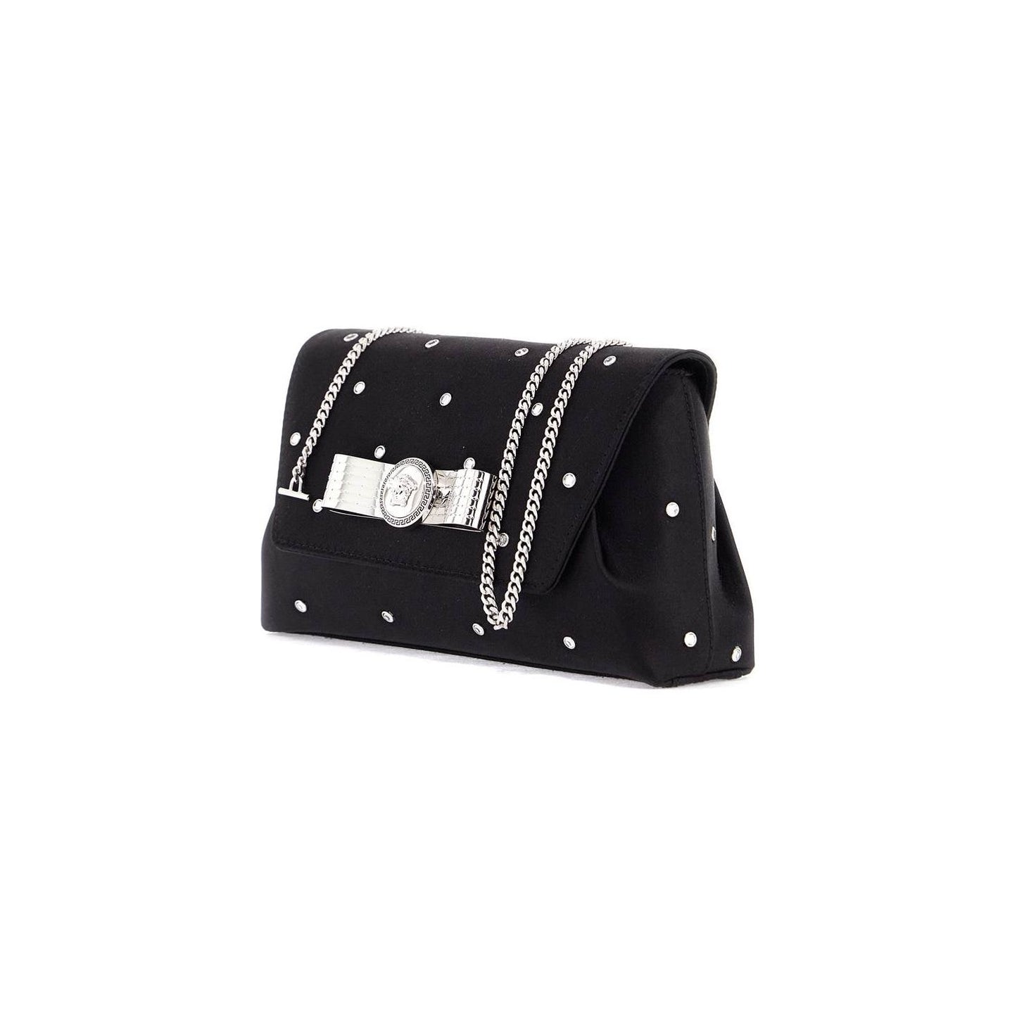 Versace 'gianni ribbon starry sky Clutches Versace Black
