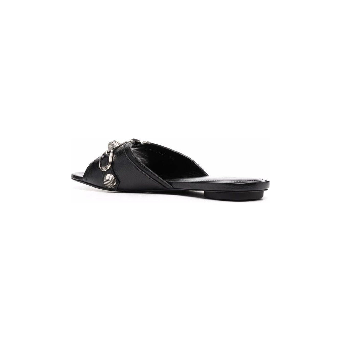 Balenciaga Cagole leather sandals Sandals Balenciaga Dark Slate Gray