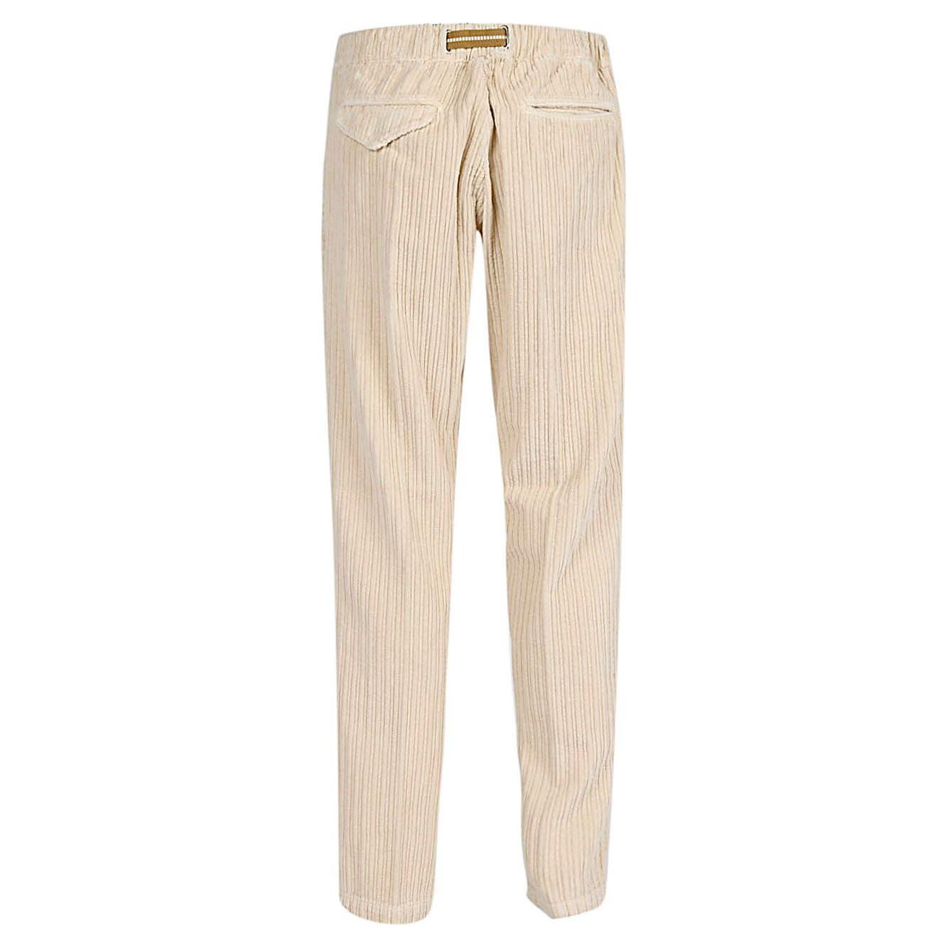WHITE SAND Trousers Beige Trousers White Sand Light Gray