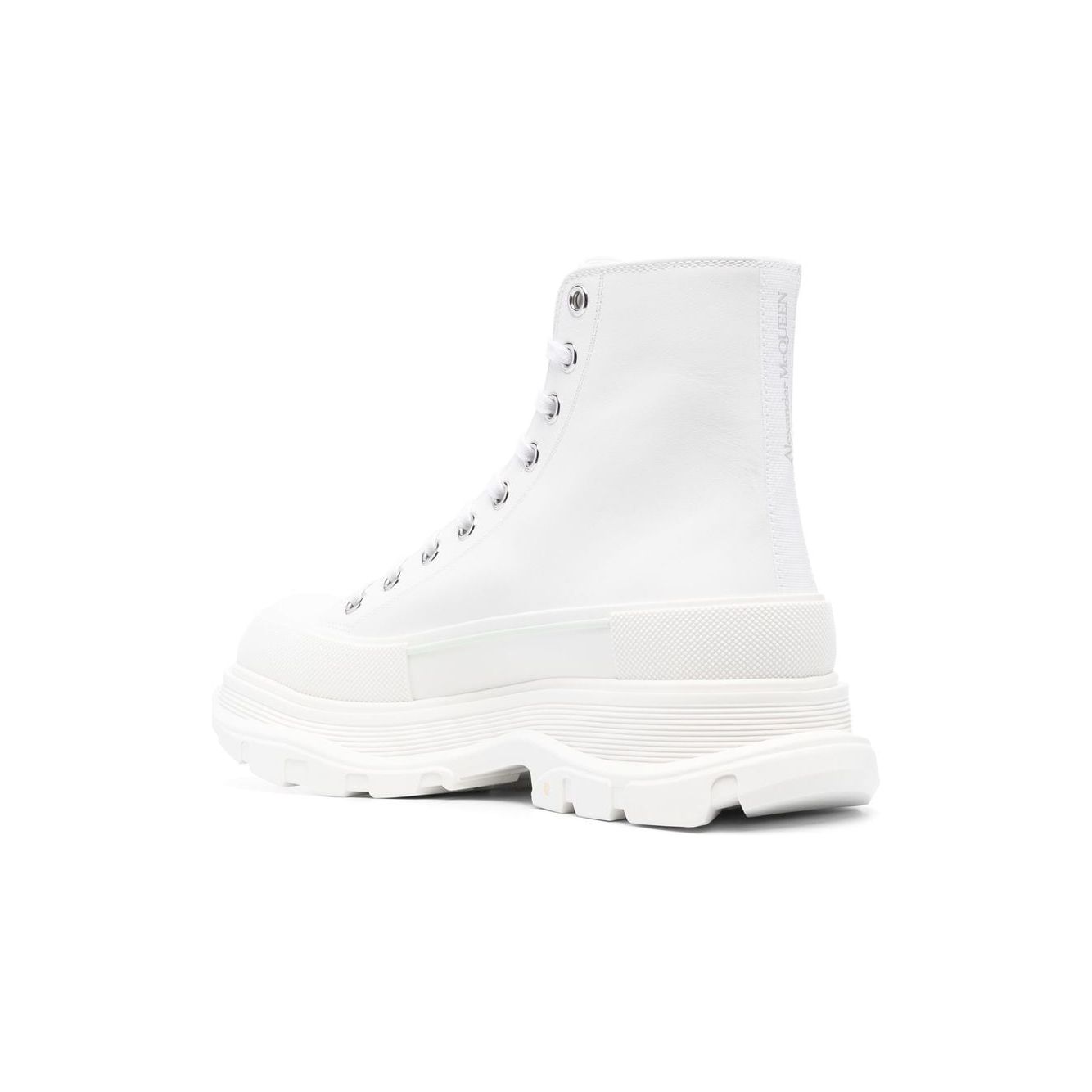Alexander McQueen Tread Slick high-top Sneakers Boots Alexander Mcqueen White Smoke