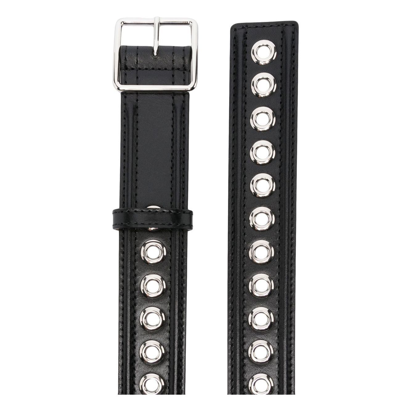 Alexander McQueen Belts Black Belts Alexander Mcqueen Dark Slate Gray