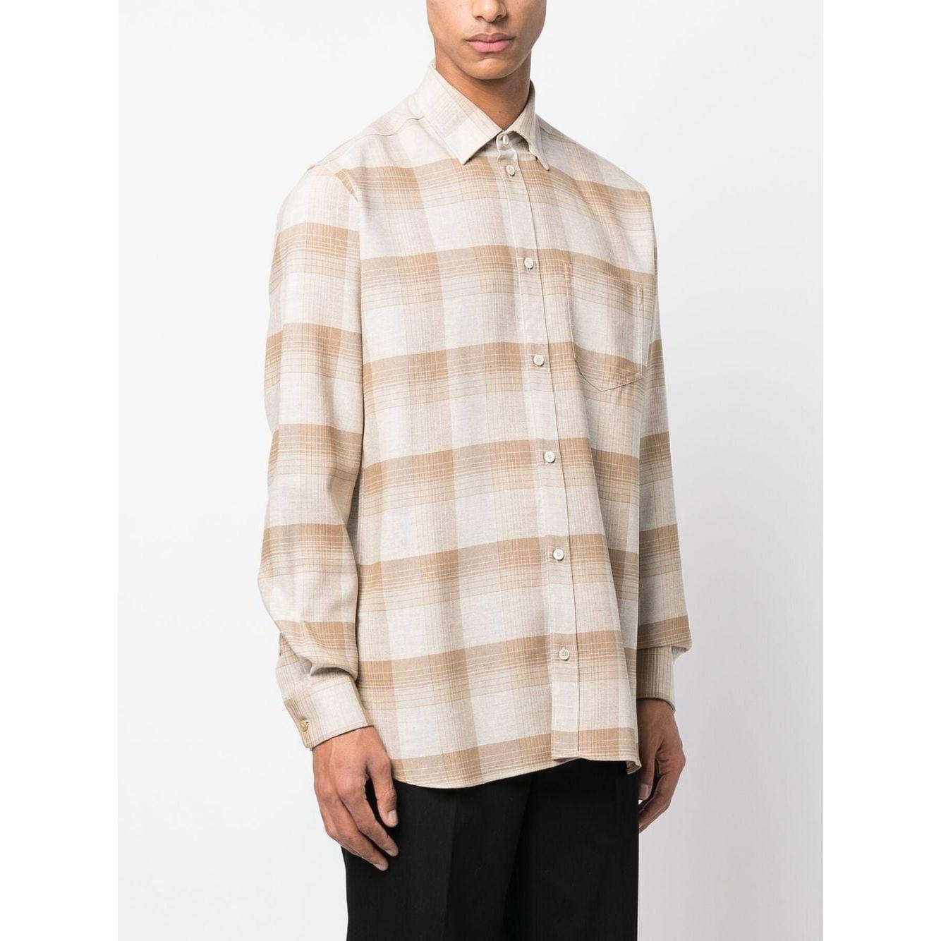 Golden Goose Shirts Beige Shirts Golden Goose Light Gray