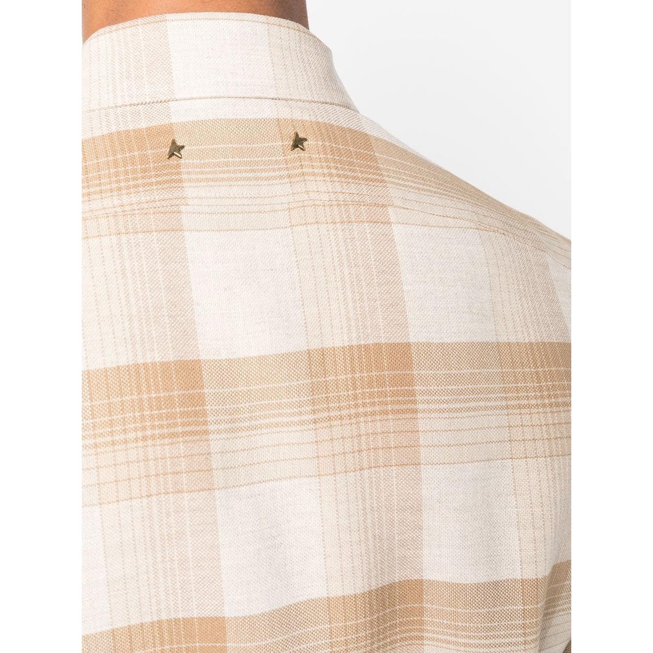 Golden Goose Shirts Beige Shirts Golden Goose Antique White