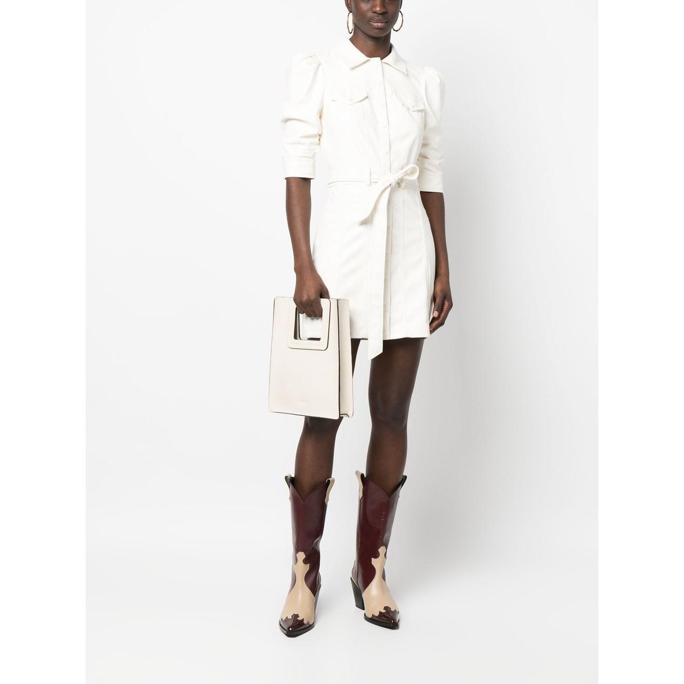 Alice + Olivia shirt dress Dresses Alice + Olivia White Smoke