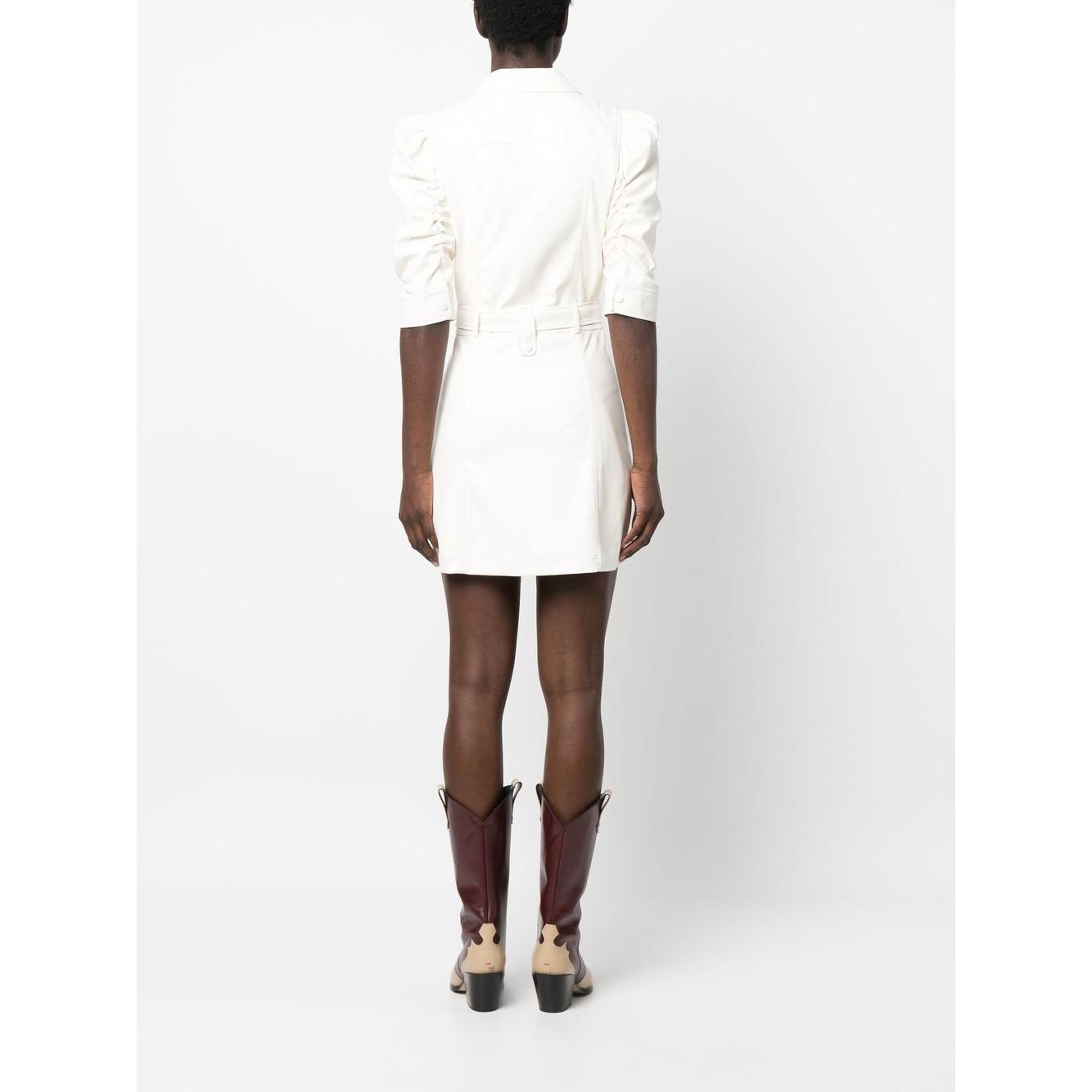Alice + Olivia shirt dress Dresses Alice + Olivia White Smoke