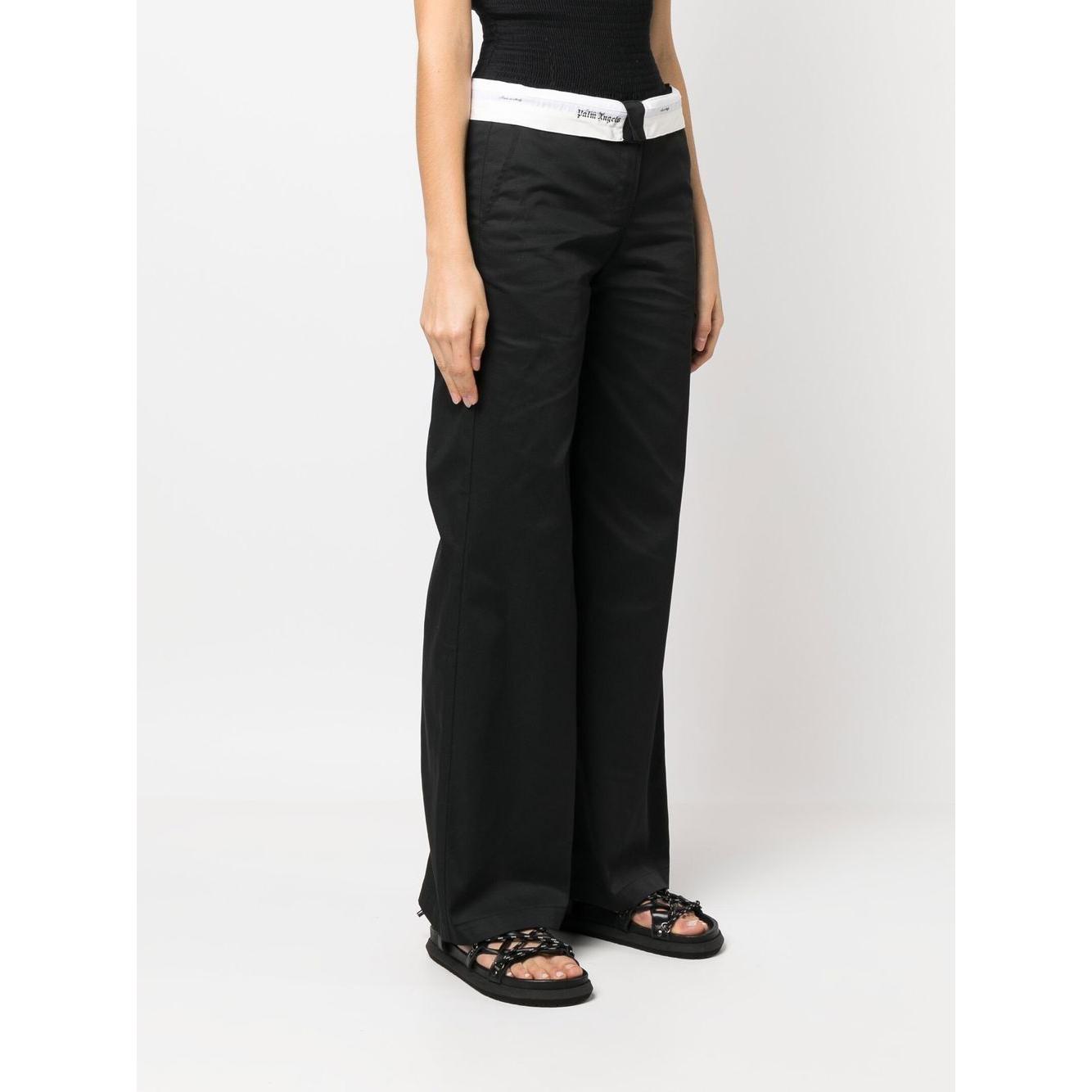 Palm Angels Trousers Black Trousers Palm Angels Black