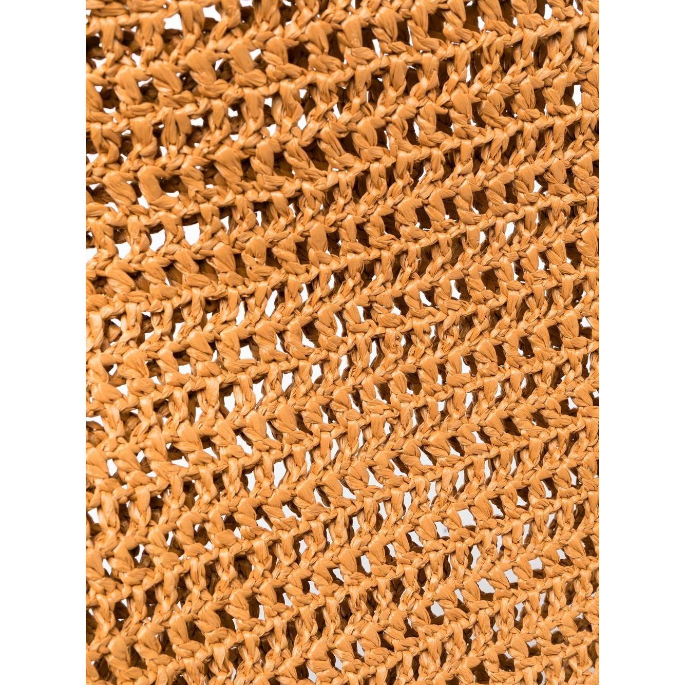 CHICA Naxos Woven Raffia Tote Bag in Brown Handbag Chica Sandy Brown