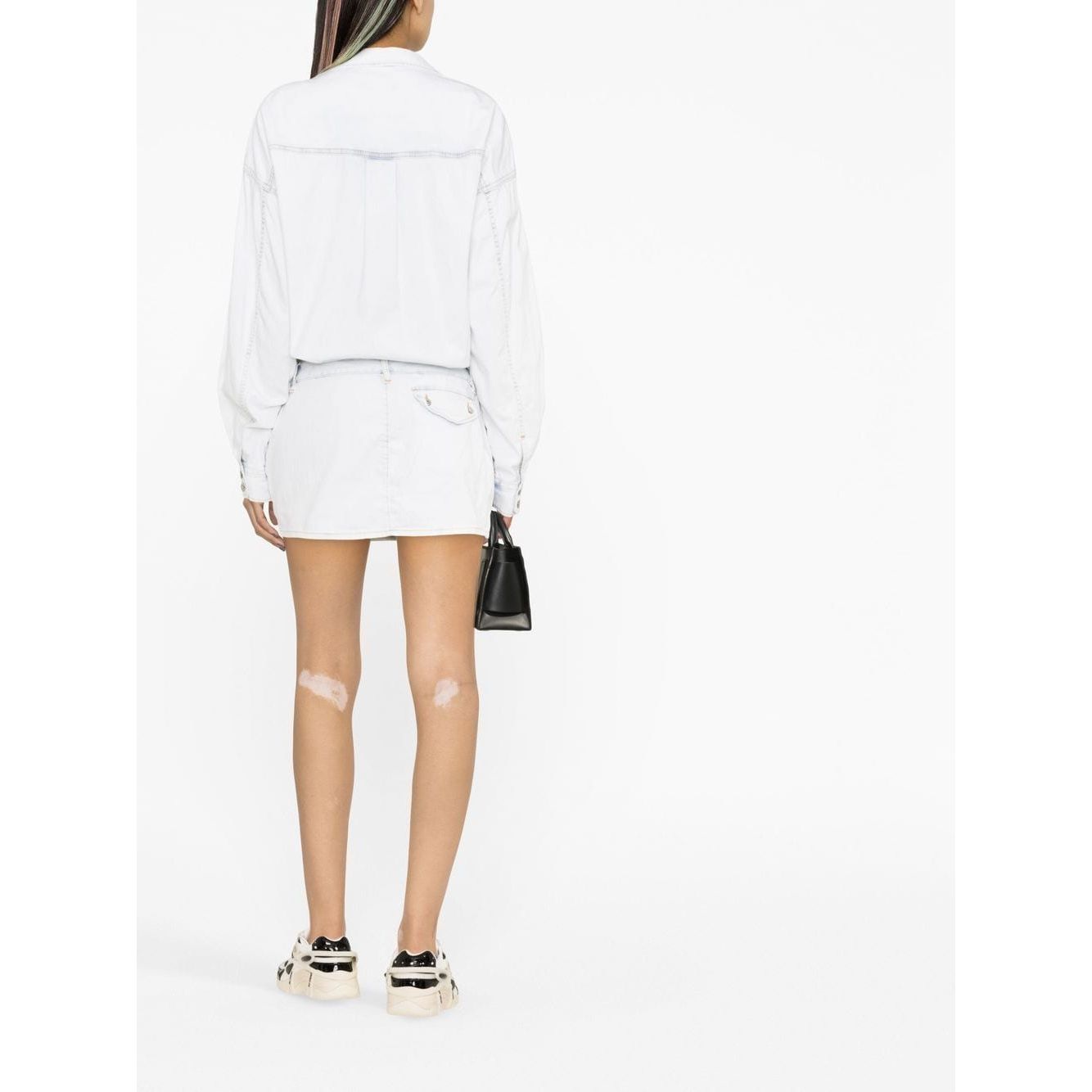 Dsquared2 Dresses Clear Blue Dresses Dsquared2 White Smoke