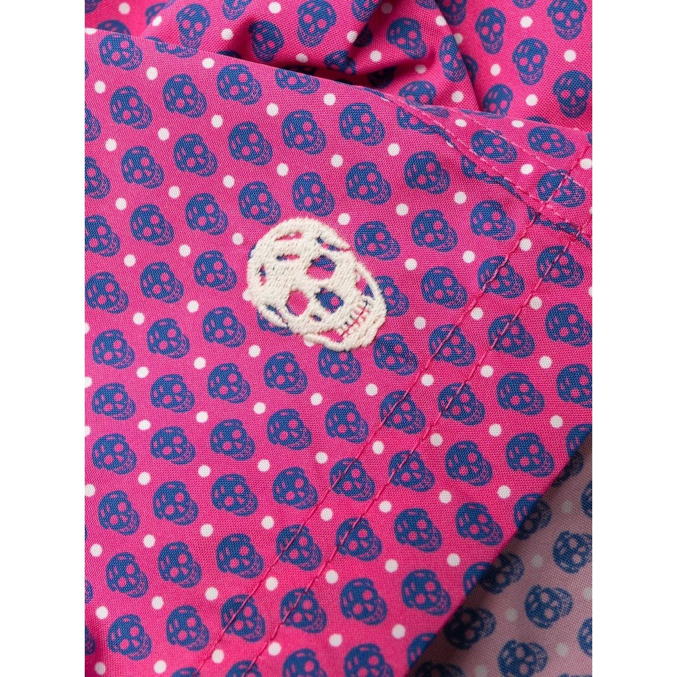 Alexander McQueen skull motif swim shorts Beachwear & underwear Alexander Mcqueen Violet Red