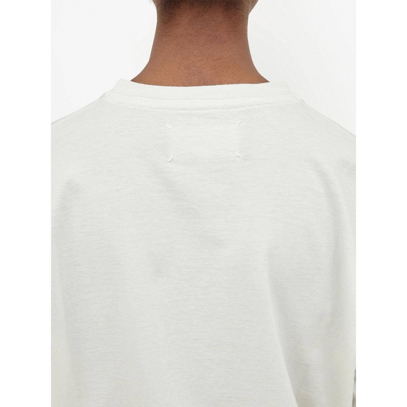 Maison Margiela T-shirts and Polos White Topwear Maison Margiela Light Gray