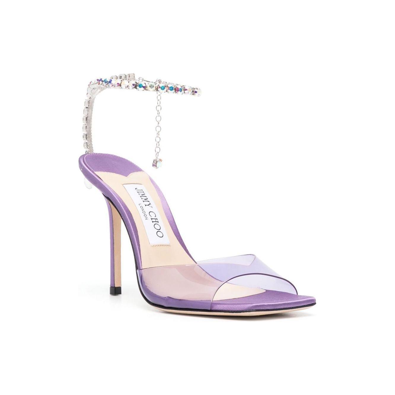 Jimmy Choo Sandals Purple Sandals Jimmy Choo Light Gray