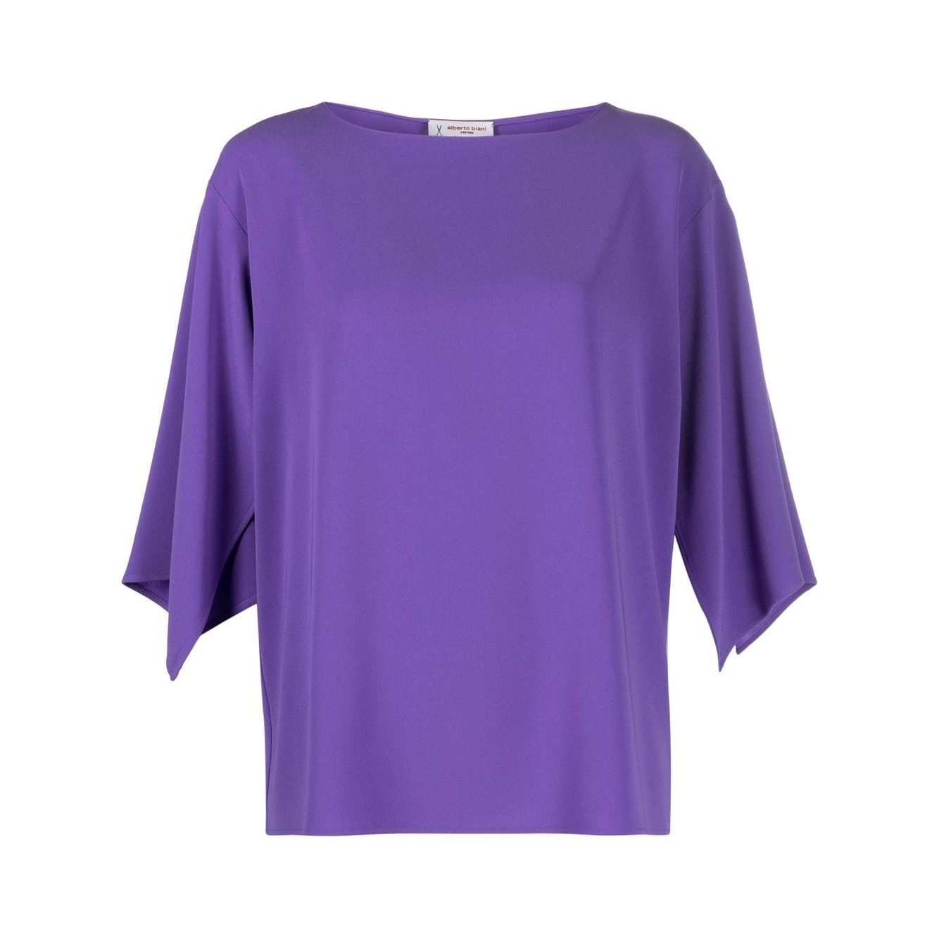 Alberto Biani Top Purple Topwear Alberto Biani Slate Blue