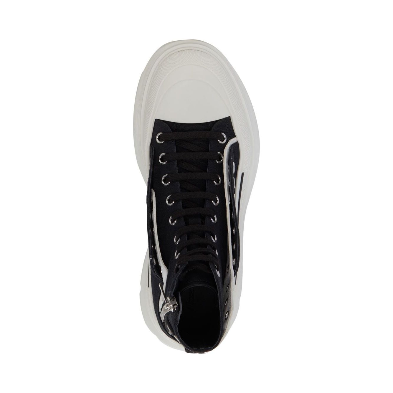 Alexander McQueen Tread Slick lace-up Fastening Boots Boots Alexander Mcqueen Black
