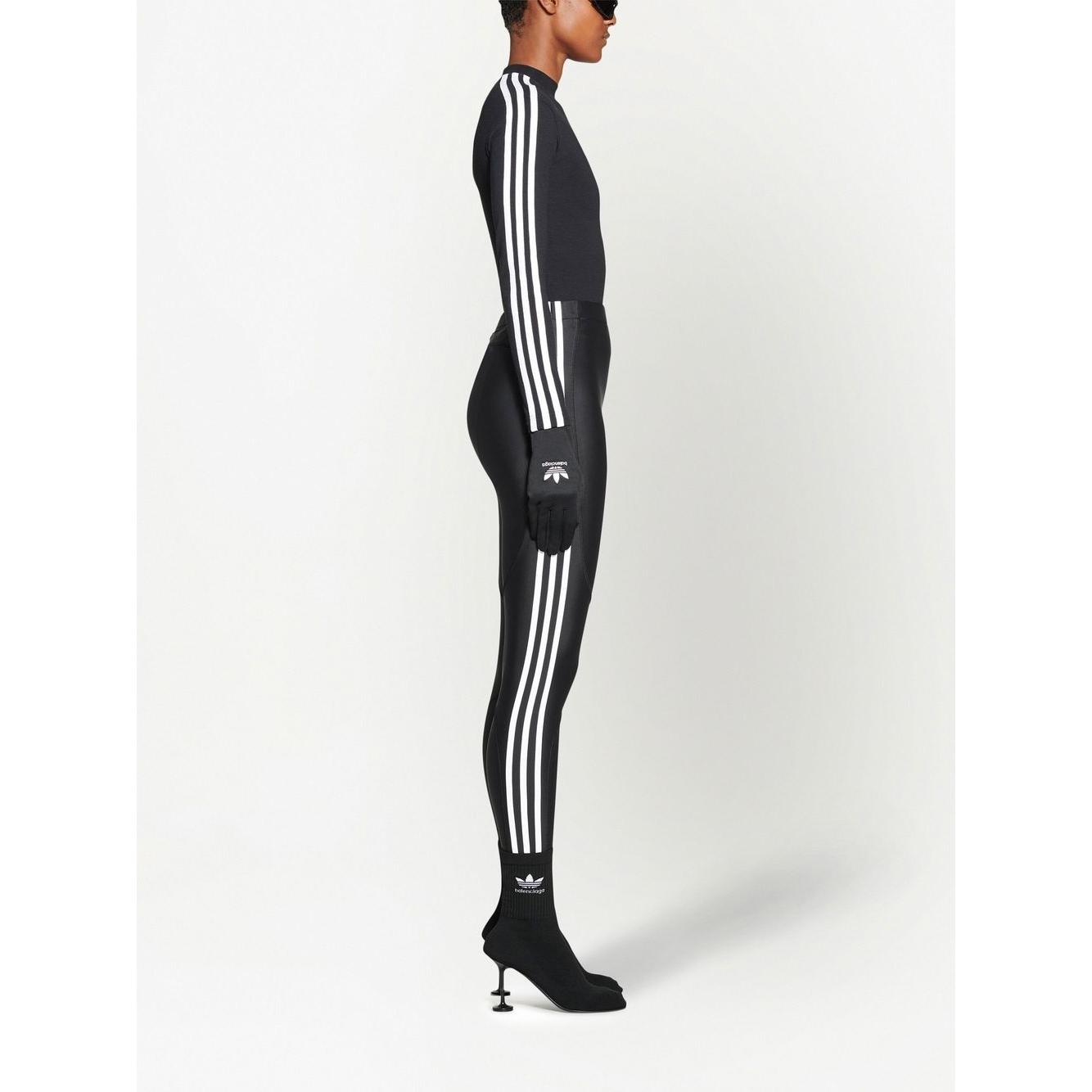 ADIDAS X BALENCIAGA Trousers Black Trousers Adidas X Balenciaga White Smoke
