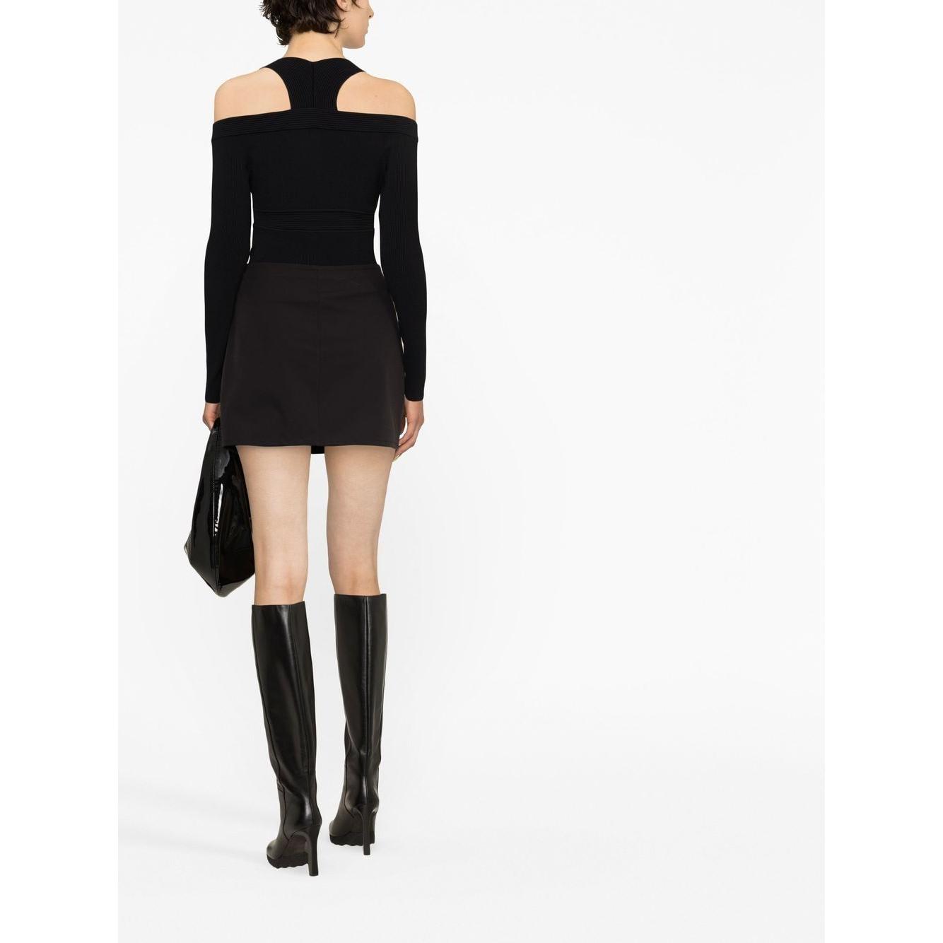Alexander McQueen Top Black Topwear Alexander Mcqueen Black