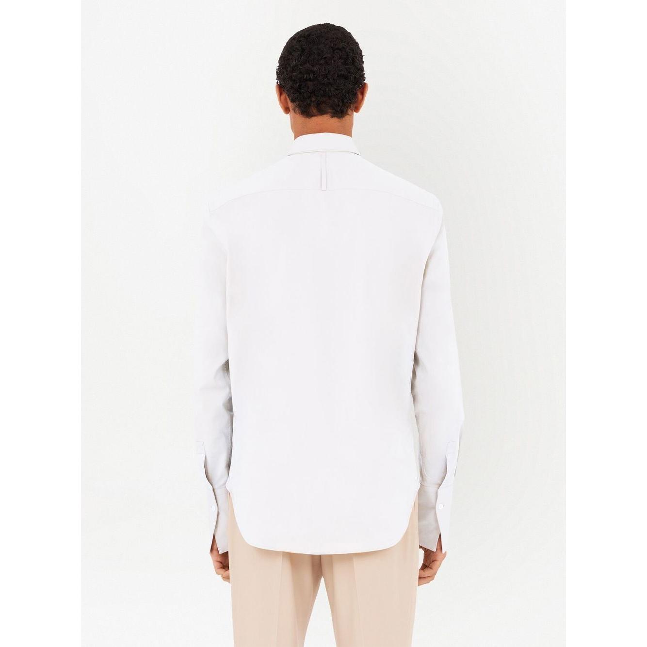 Ferragamo Shirts White Shirts Ferragamo White Smoke