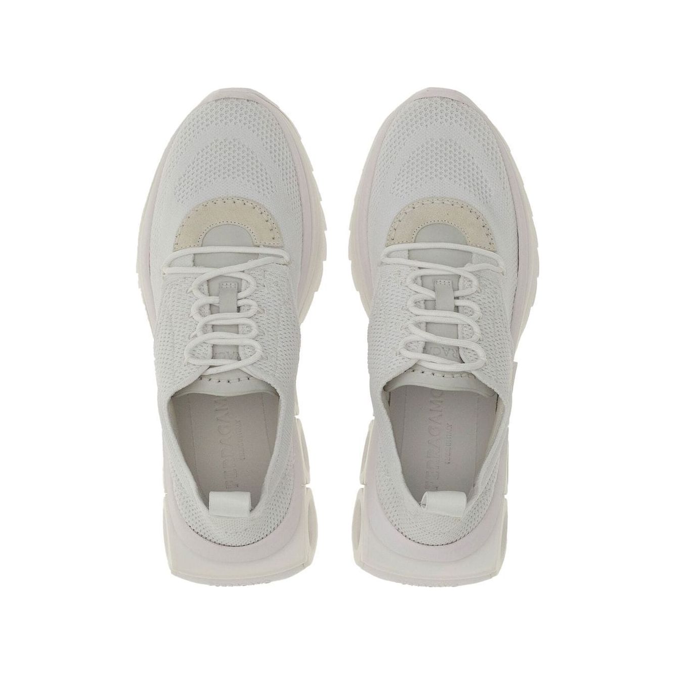 Ferragamo Sneakers White Sneakers Ferragamo Gray
