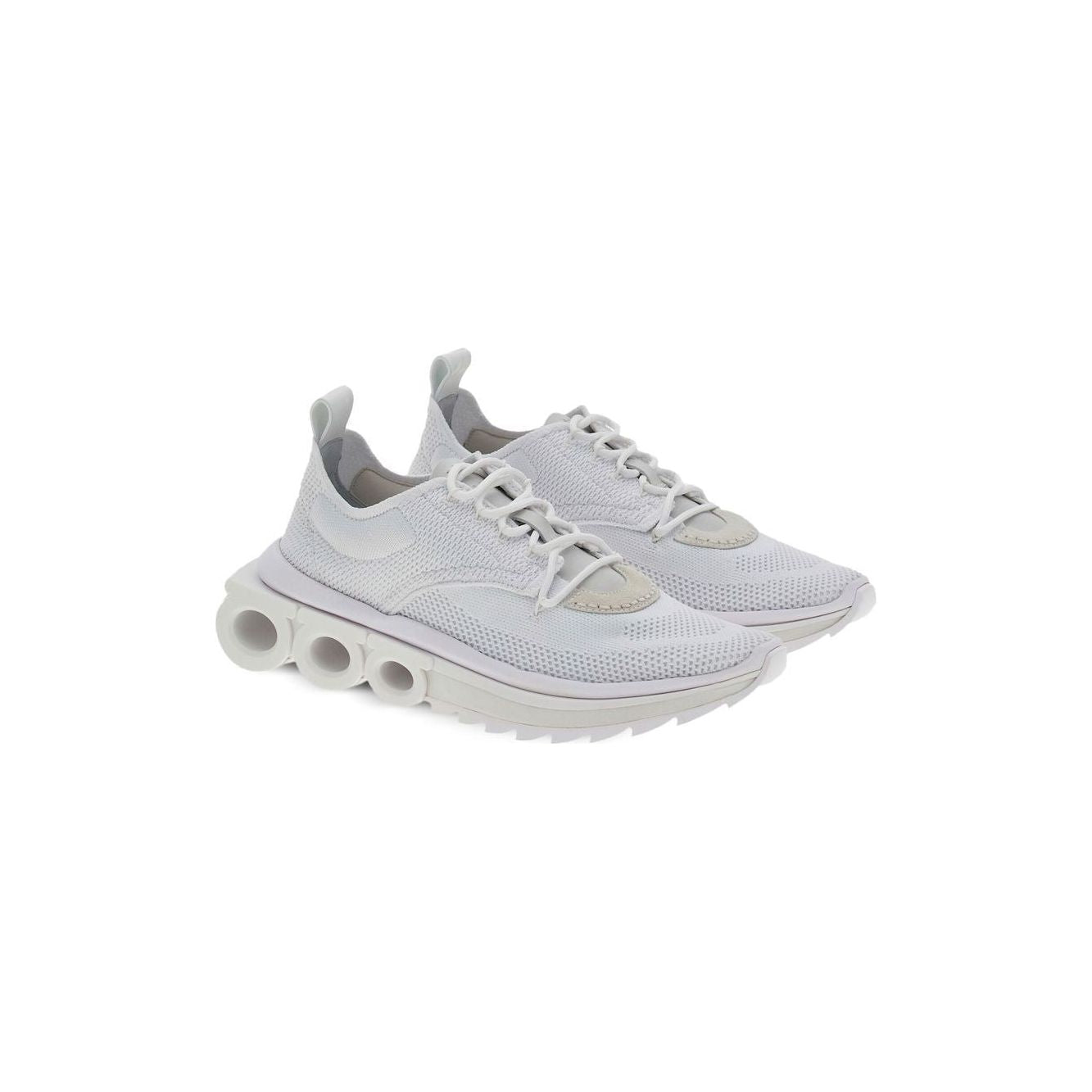 Ferragamo Sneakers White Sneakers Ferragamo Gray
