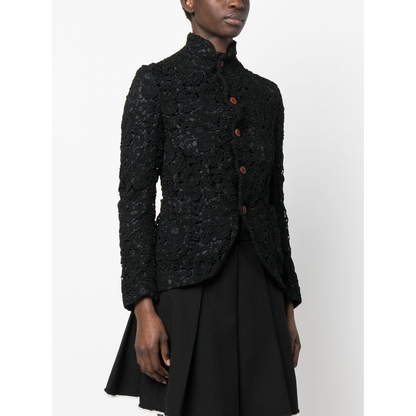 Comme Comme Jackets Black Jackets Comme Comme Lavender