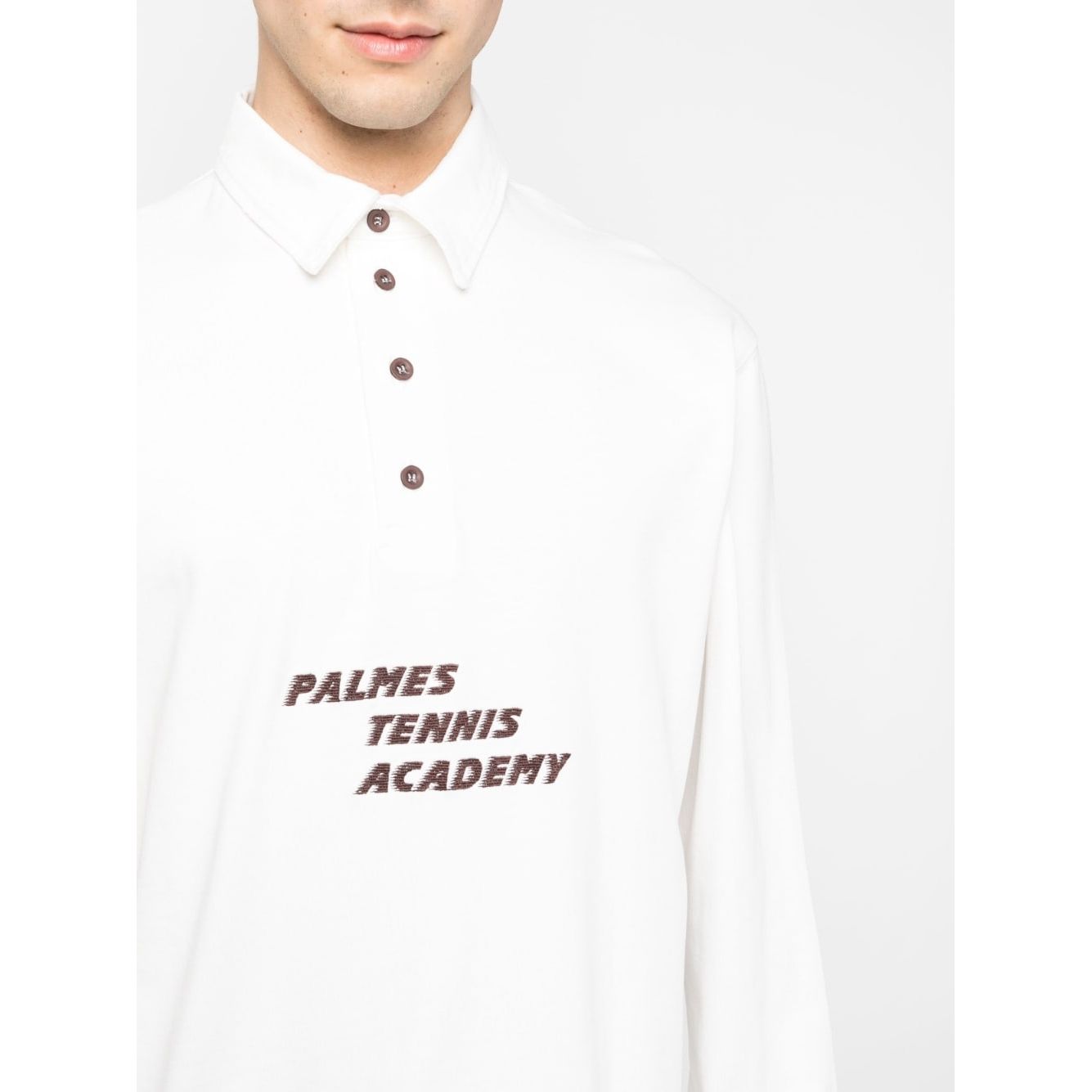 PALMES Shirts White Shirts Palmes White Smoke