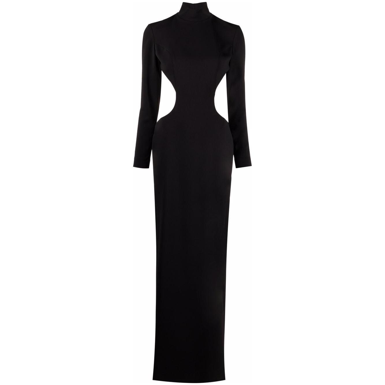 Monot PRE high neck evening dress Dresses Monot PRE Black