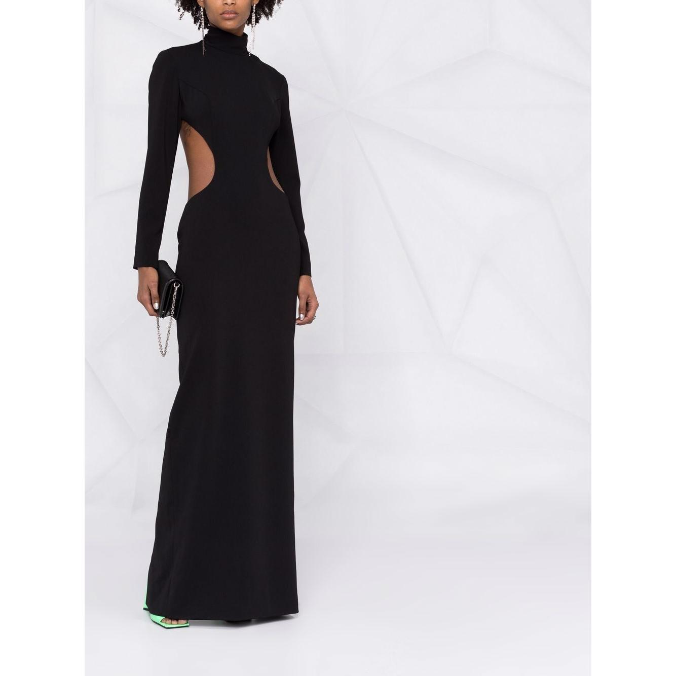 Monot PRE high neck evening dress Dresses Monot PRE Black