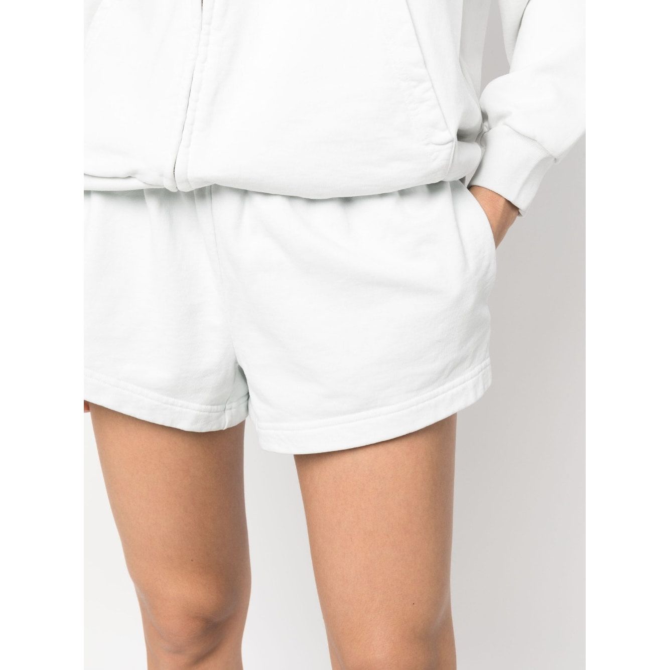 Balenciaga flared elasticated-waist shorts Short trousers Balenciaga Lavender