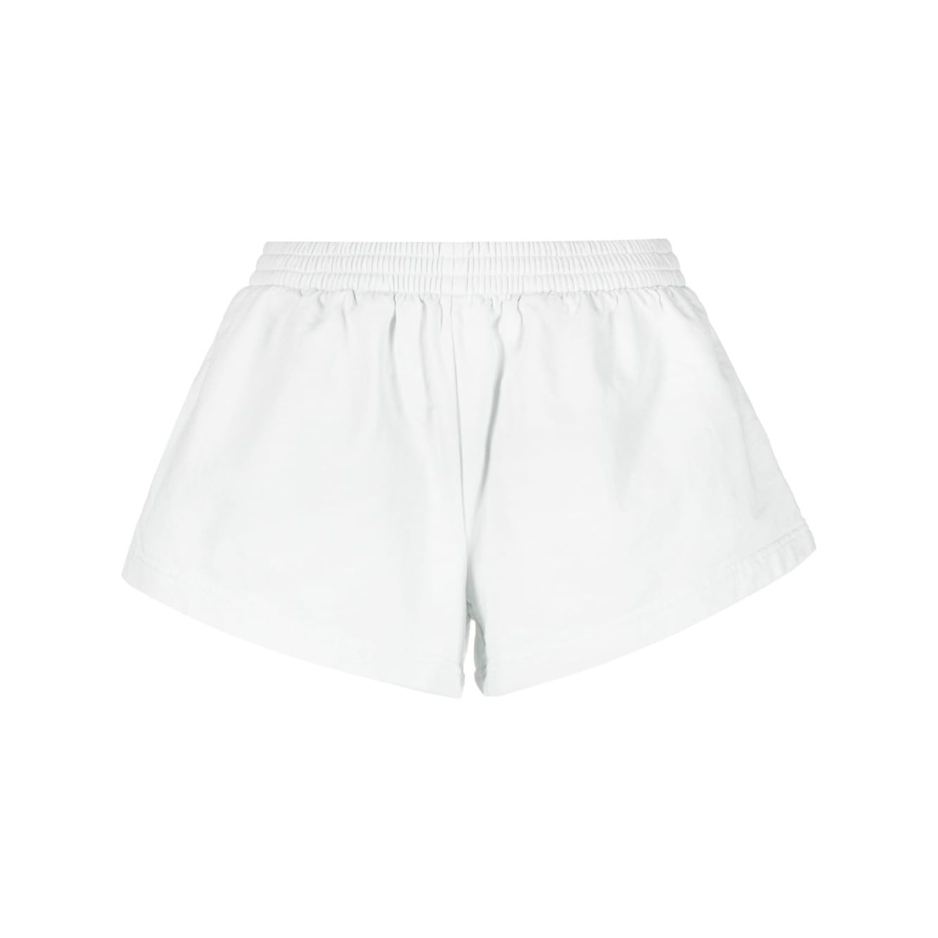 Balenciaga flared elasticated-waist shorts Short trousers Balenciaga White Smoke