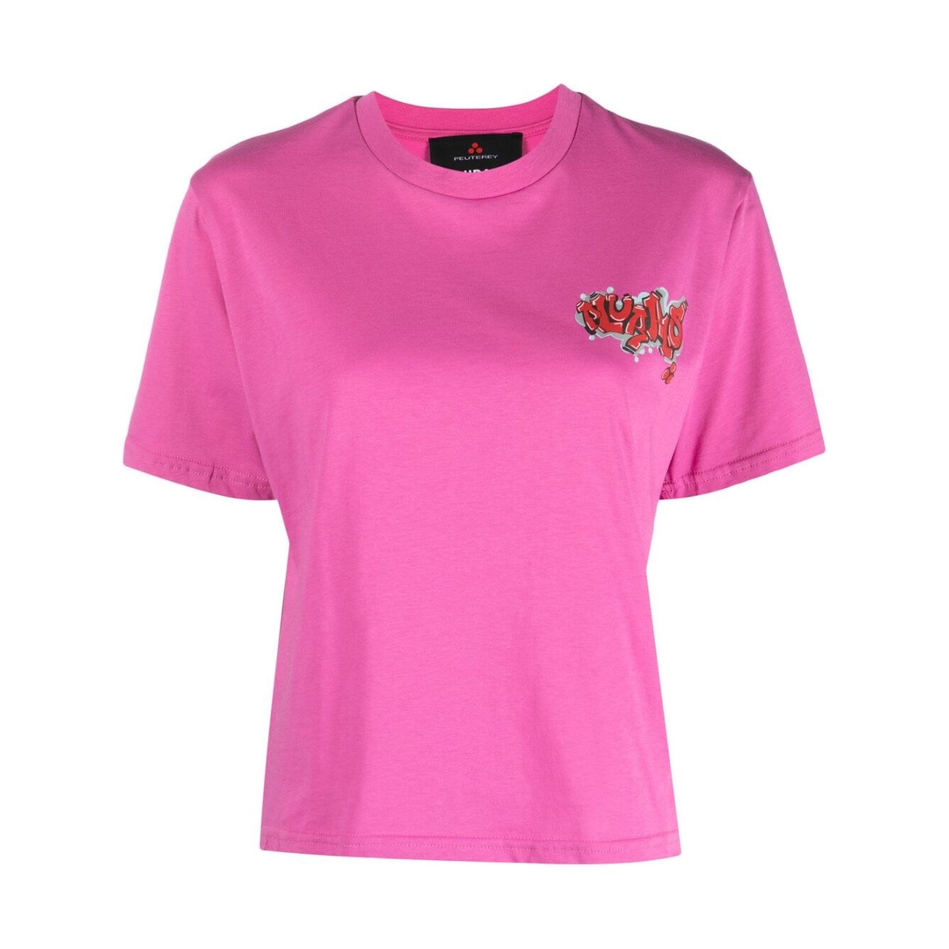 Peuterey T-shirts and Polos Pink Topwear Peuterey Hot Pink