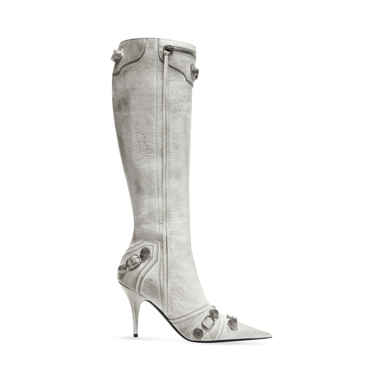 Balenciaga cagole leather boots Boots Balenciaga Gray