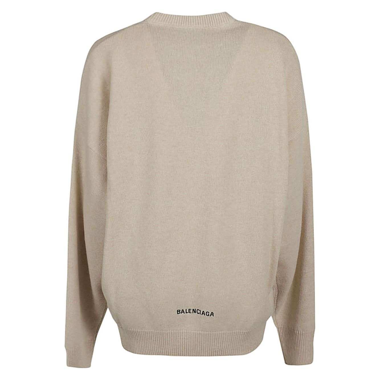 Balenciaga wool blend sweater Topwear Balenciaga Dark Gray