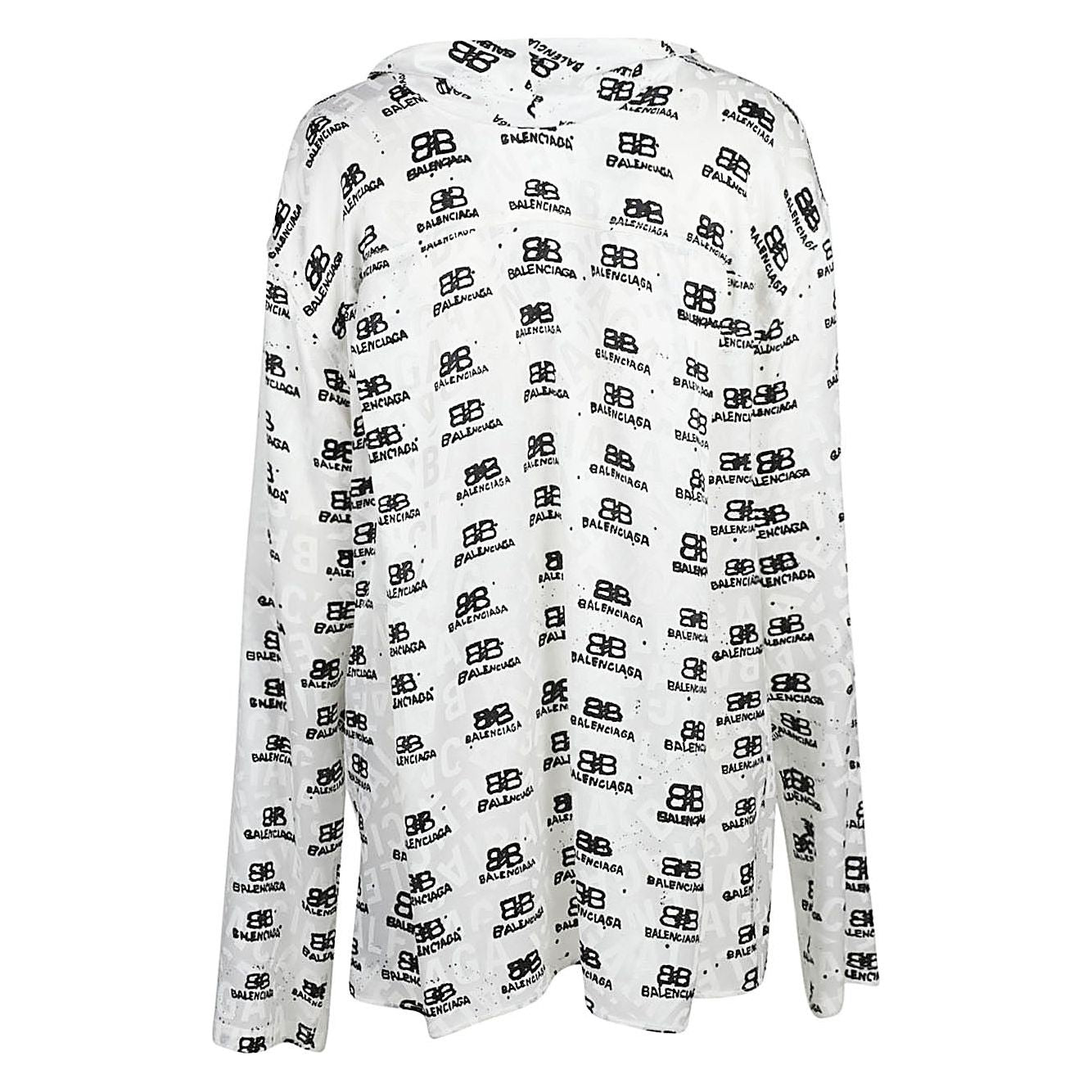 Balenciaga printed blouse Shirts Balenciaga Light Gray