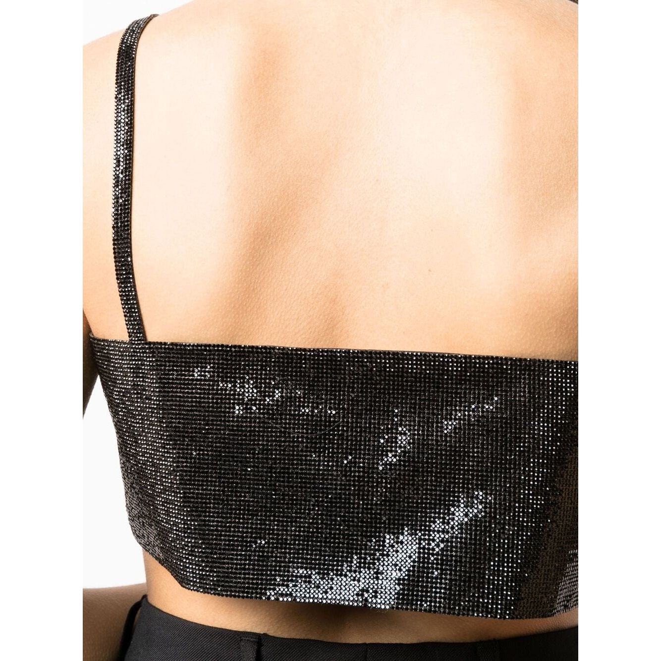 NUè Top Black Topwear Nuè Peach Puff