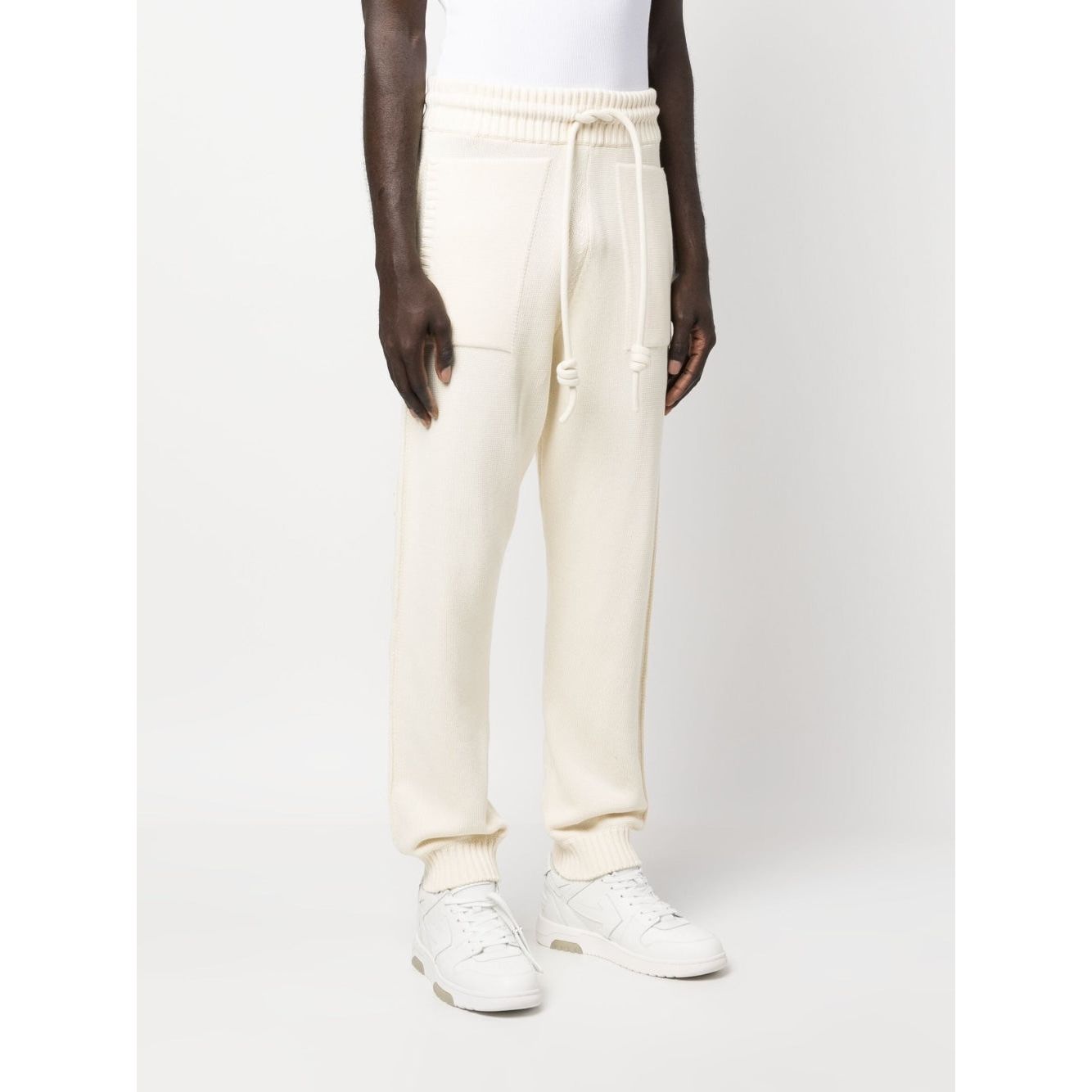 Off White Trousers Beige Trousers Off White Beige