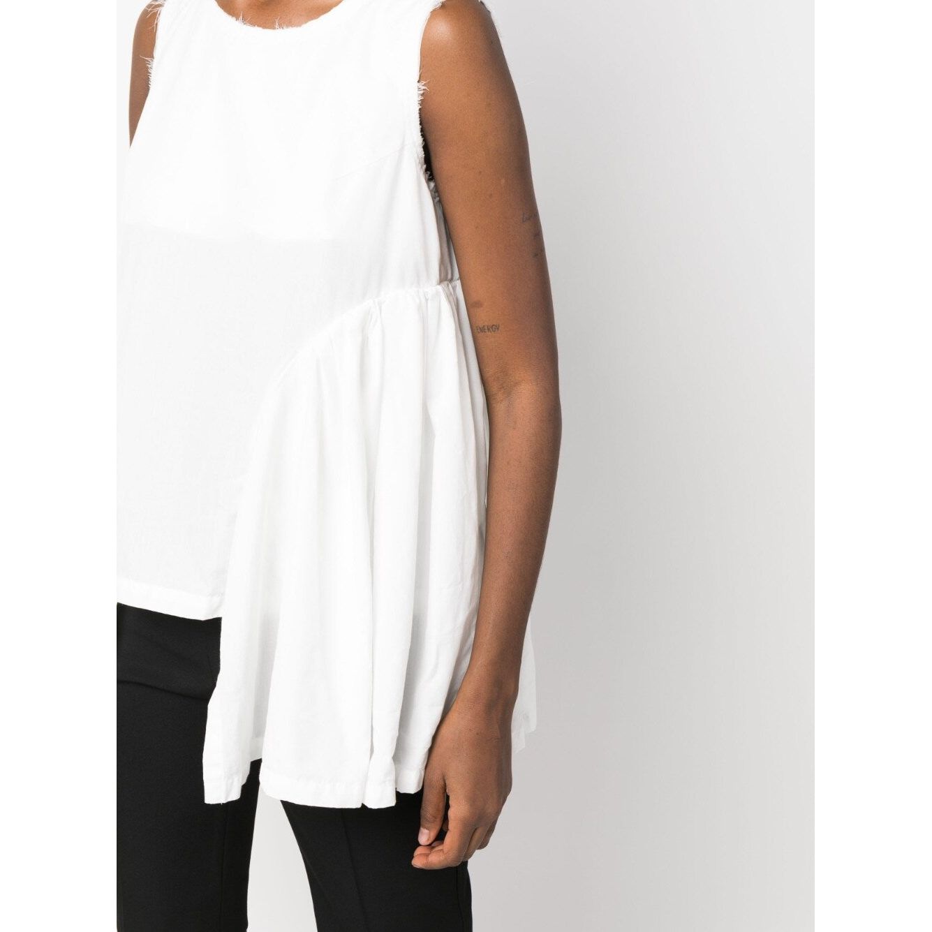 Comme des Garcons Top White Topwear Comme Des Garcons Light Gray