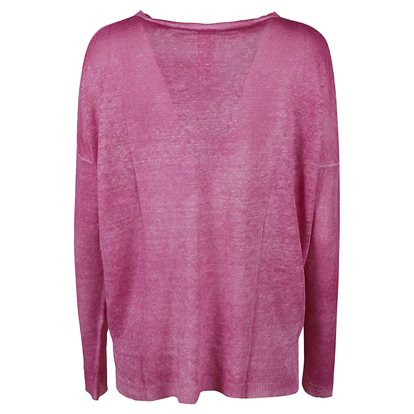 ALESSANDRO ASTE Sweaters Fuchsia Topwear Alessandro Aste Pale Violet Red