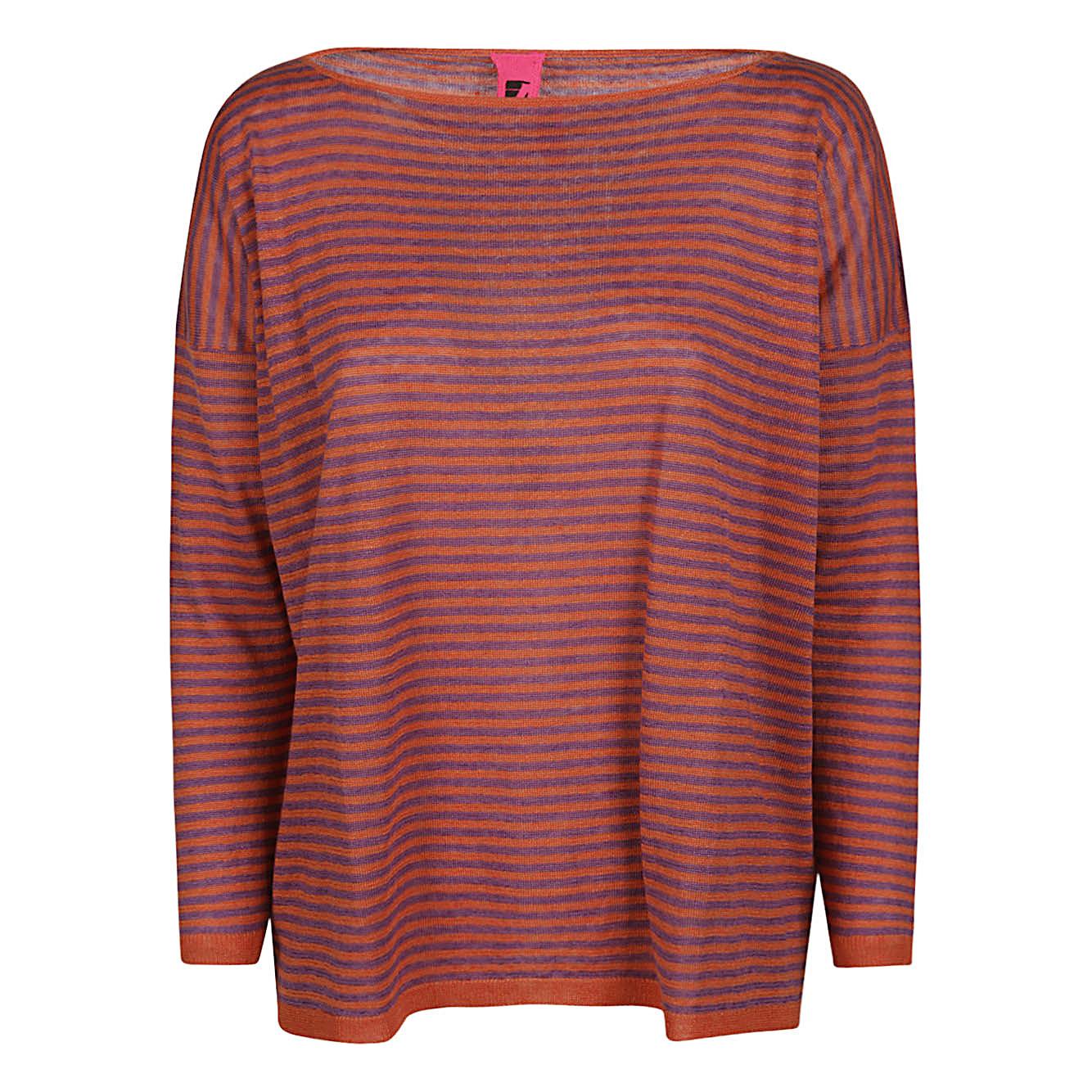 ALESSANDRO ASTE Sweaters Orange Topwear Alessandro Aste Sienna
