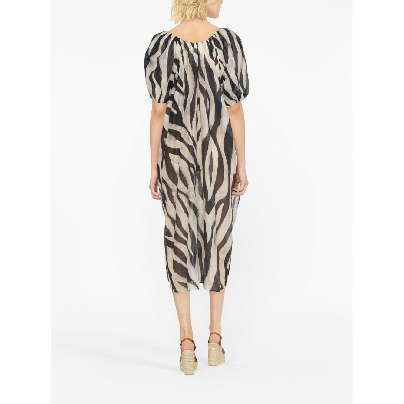 MANEBI Dresses Black Dresses Manebi White Smoke