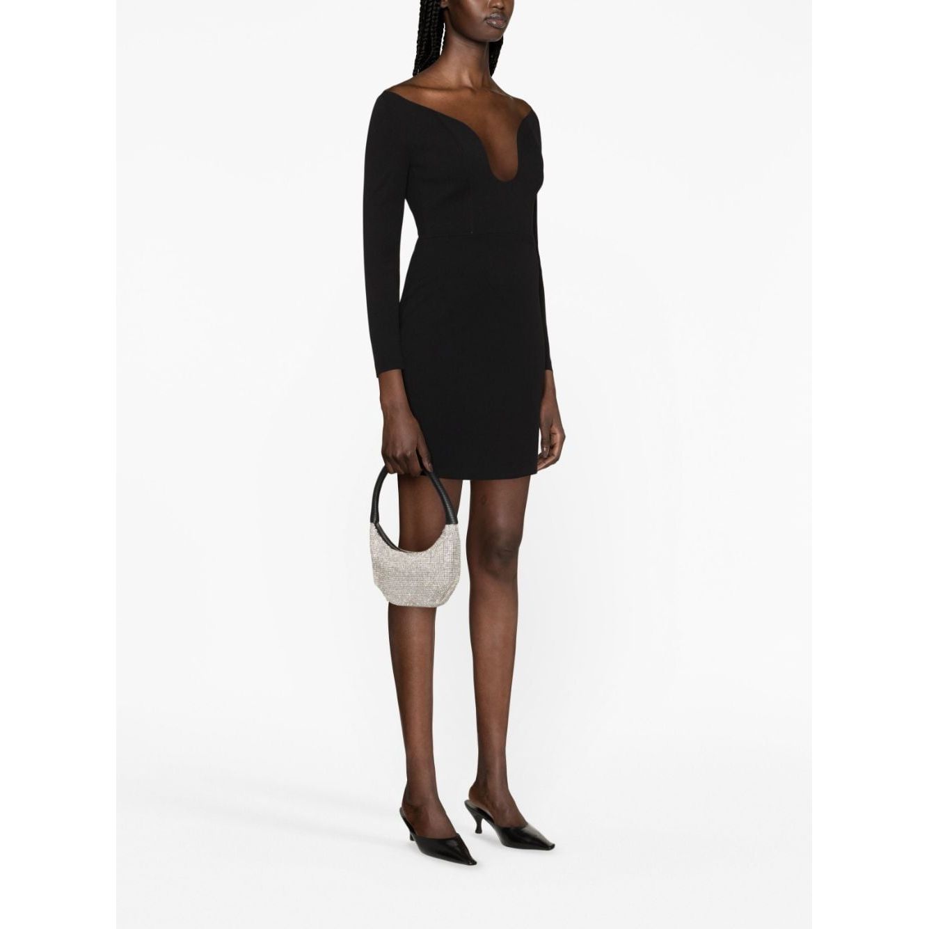 Solace London Dresses Black Dresses Solace London White Smoke