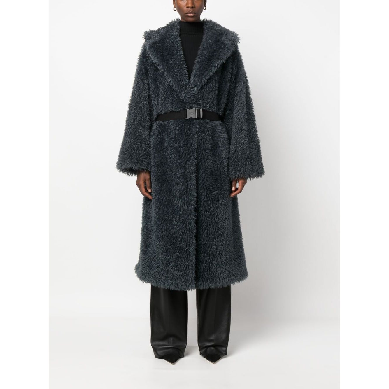Ermanno Scervino Coats Grey Jackets Ermanno Scervino Lavender