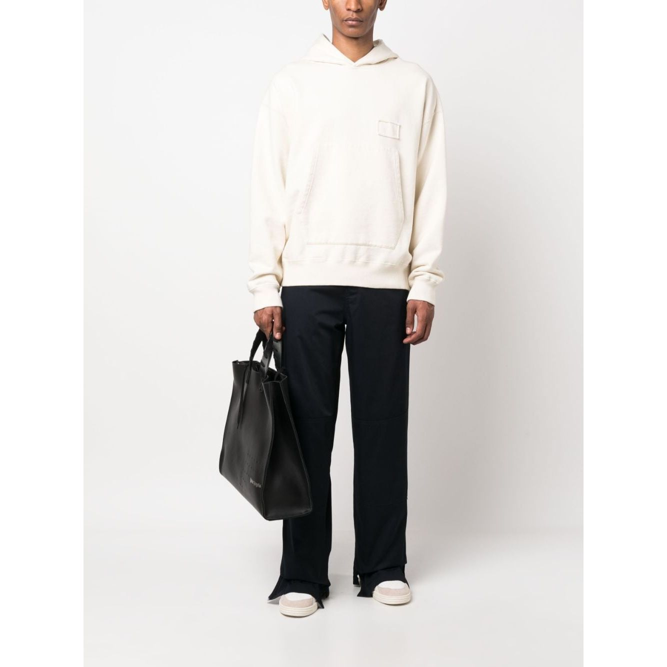 Palm Angels Trousers Blue Trousers Palm Angels Beige