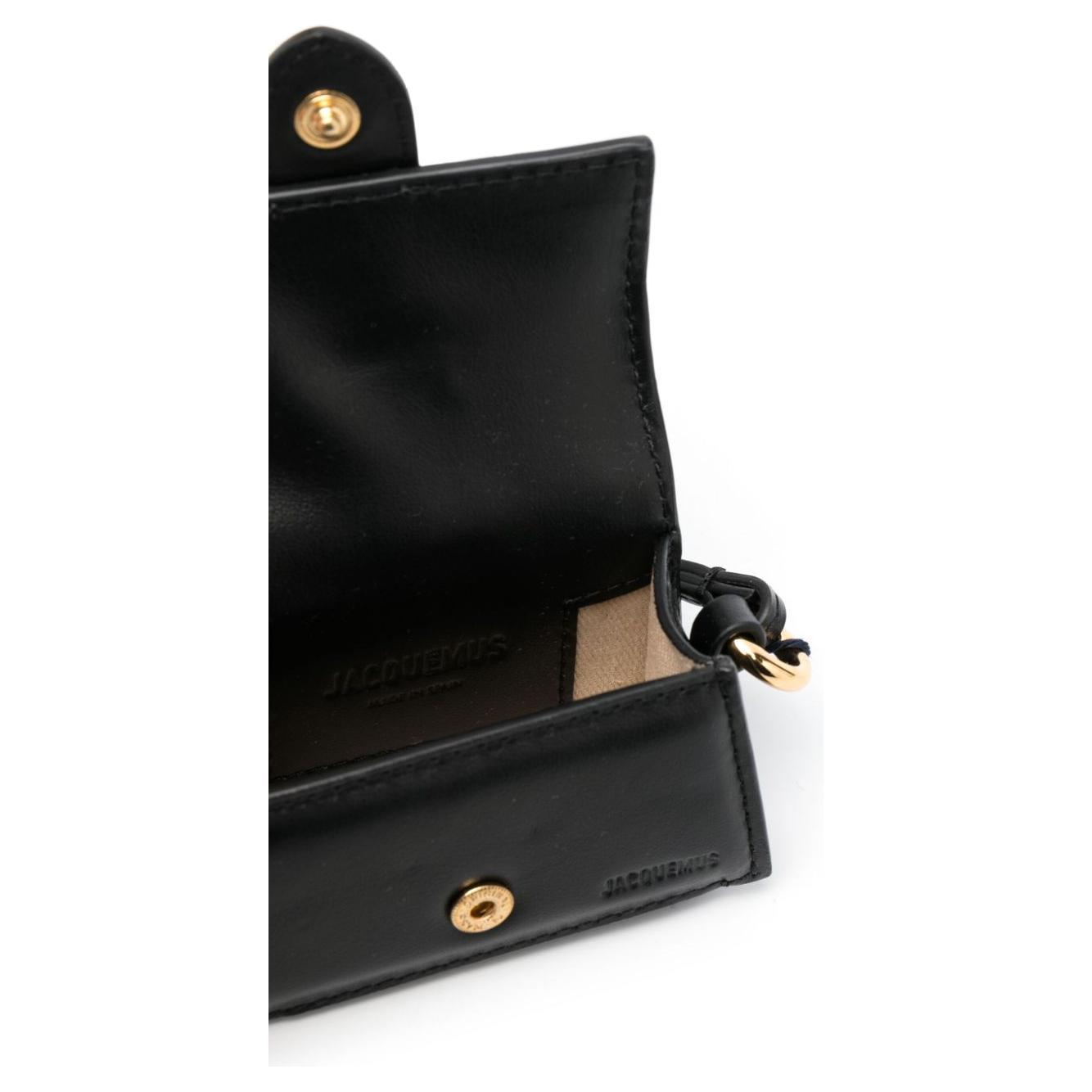 JACQUEMUS Wallets Black Wallets JACQUEMUS Black