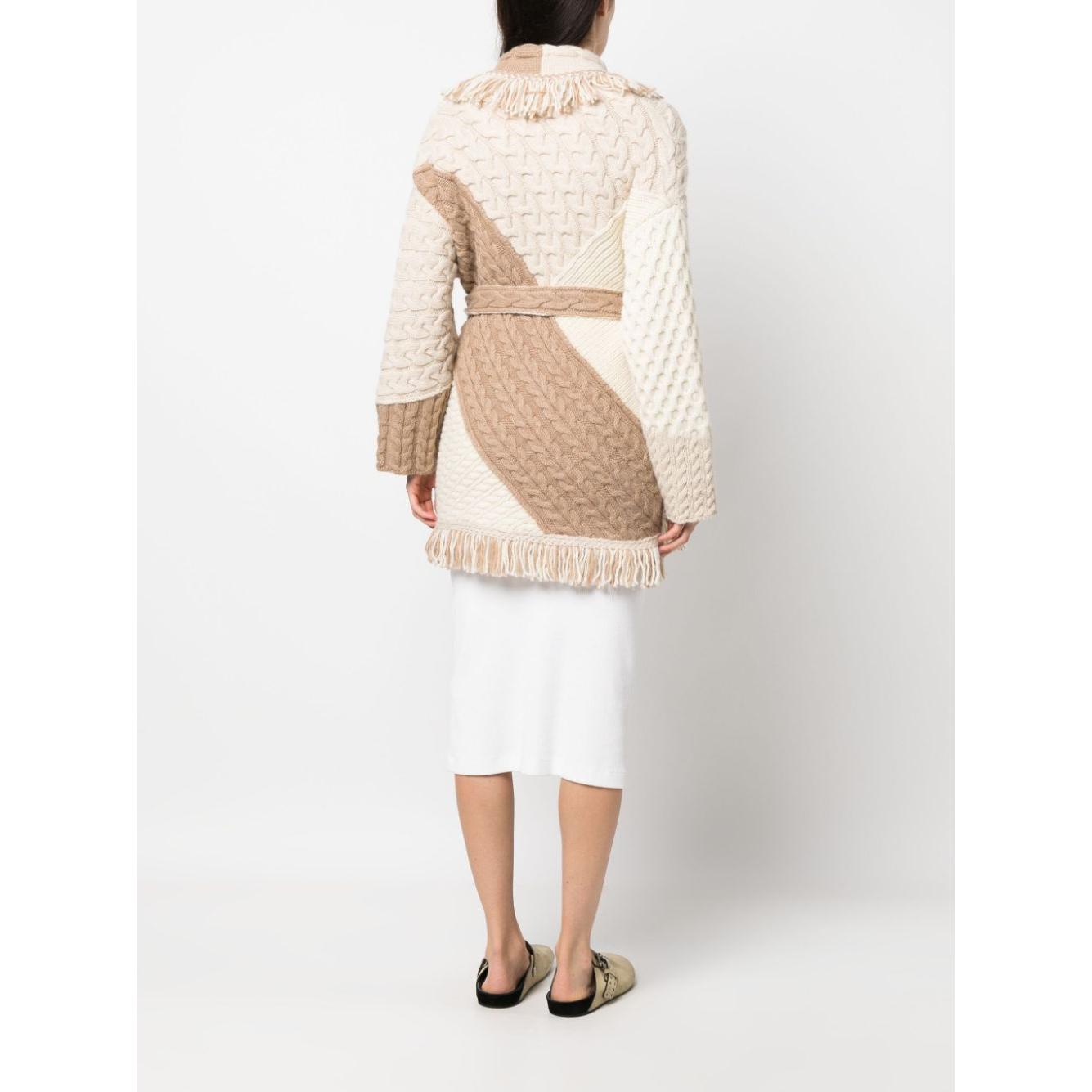 Alanui Sweaters Beige Topwear Alanui Antique White