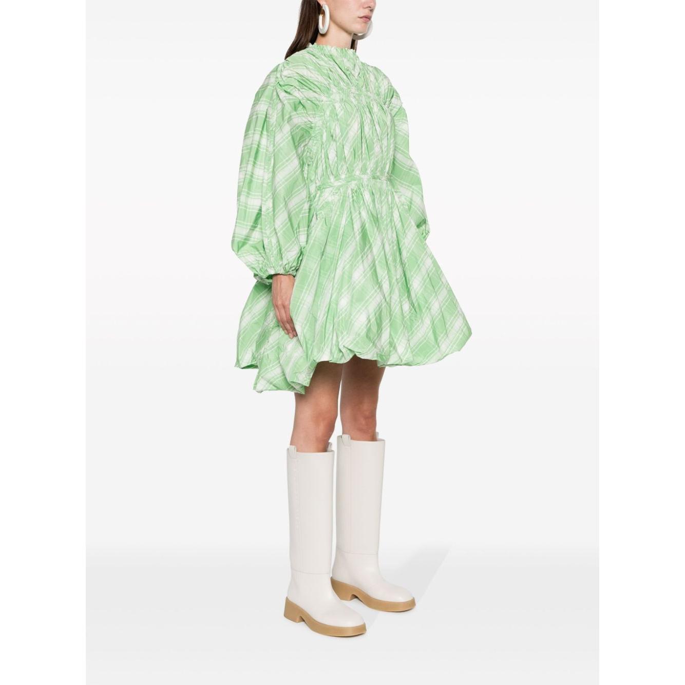JIL SANDER FASHION Dresses Green Dresses Jil Sander Fashion White Smoke