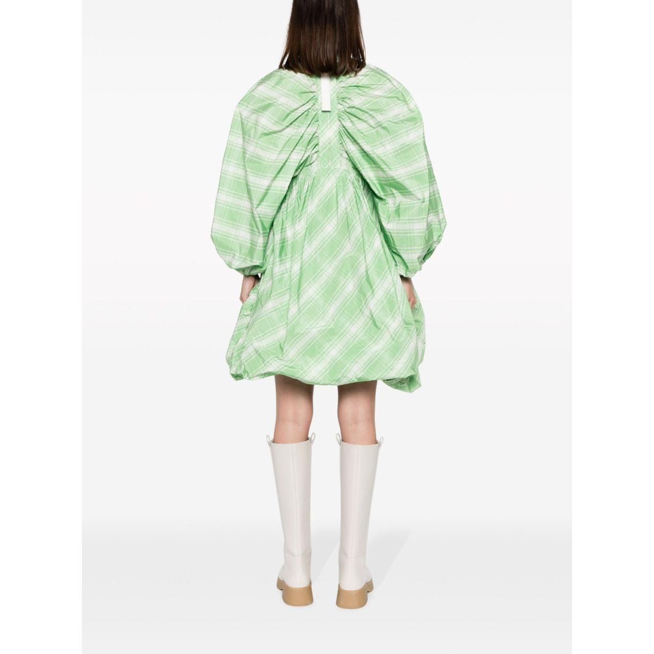 JIL SANDER FASHION Dresses Green Dresses Jil Sander Fashion White Smoke