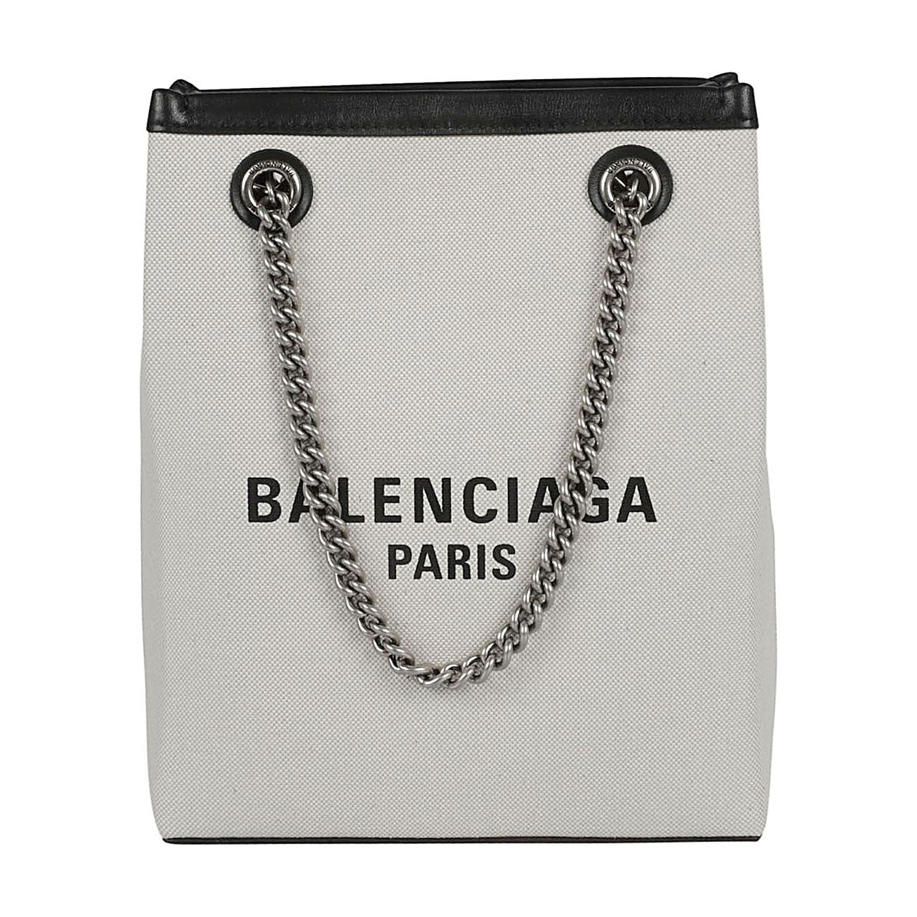 Balenciaga Phone Holder Shoulder Bag Clutches Balenciaga Gray