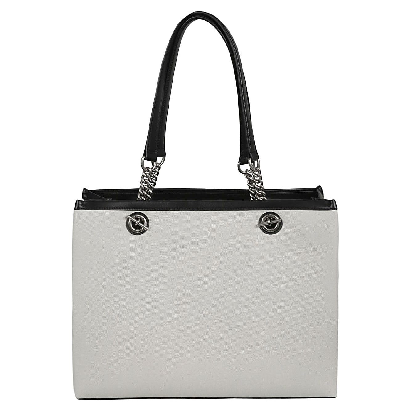 Balenciaga logo print canvas tote bag Shopper Balenciaga Gray